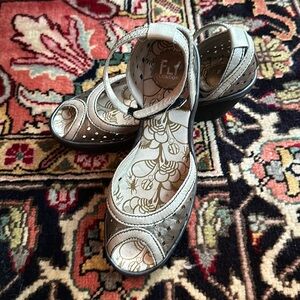 Fly London Wedge Sandals Size 9